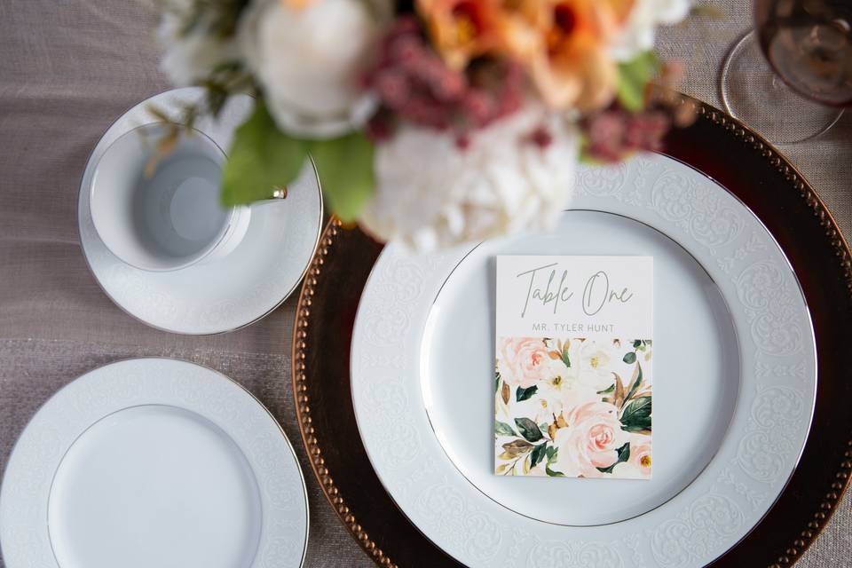 Table Place Cards