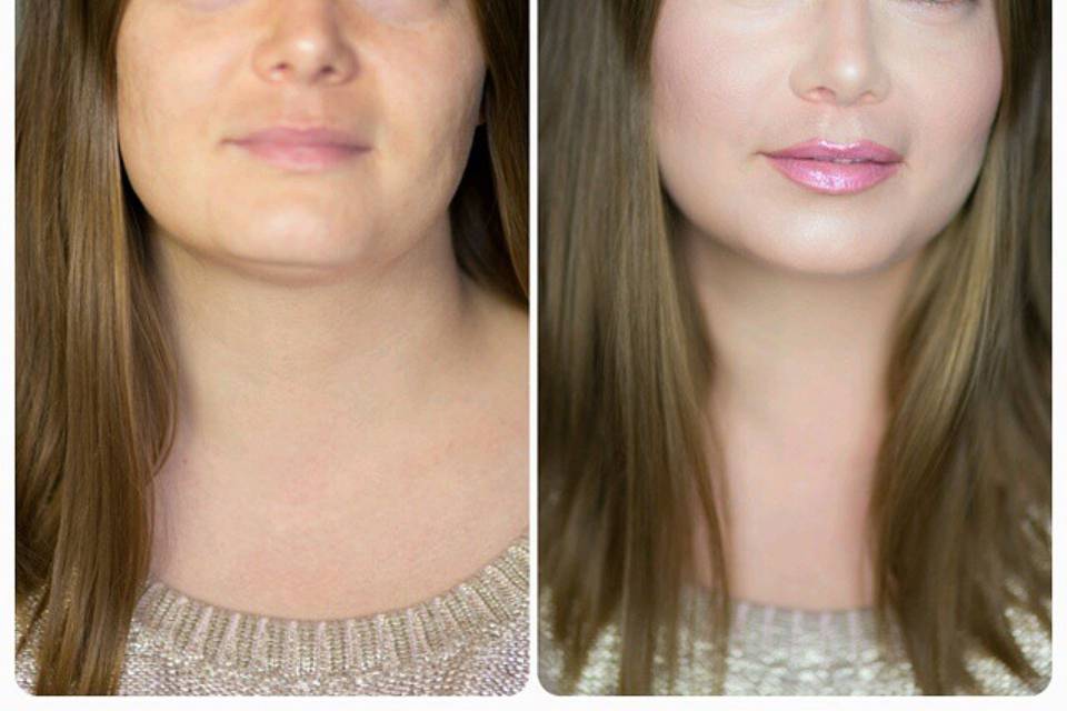 A makeup transformation