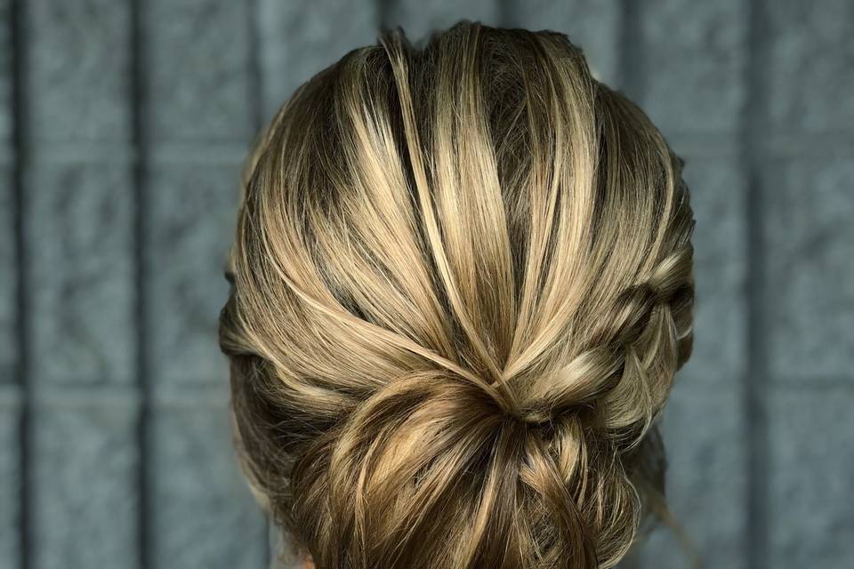 Hairstyle for a special occasion