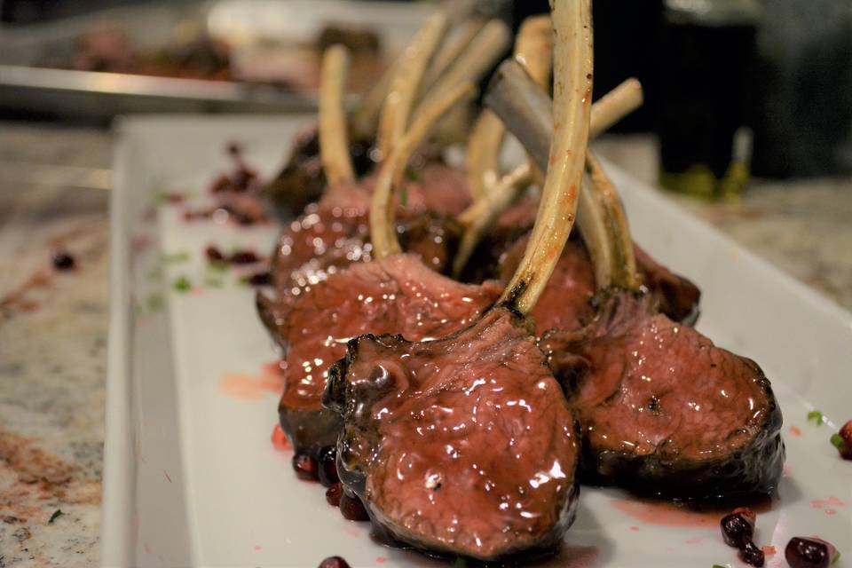 Lamb lollipops