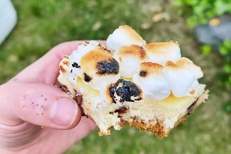 S'mores brownie