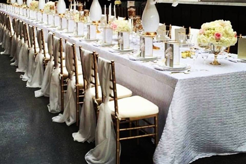 Long table setup