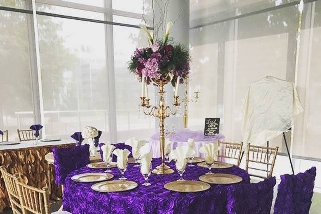 Gold chiavari chairs