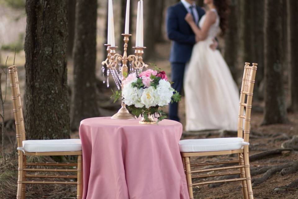 Long table setup