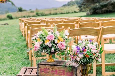 Ceremony setup