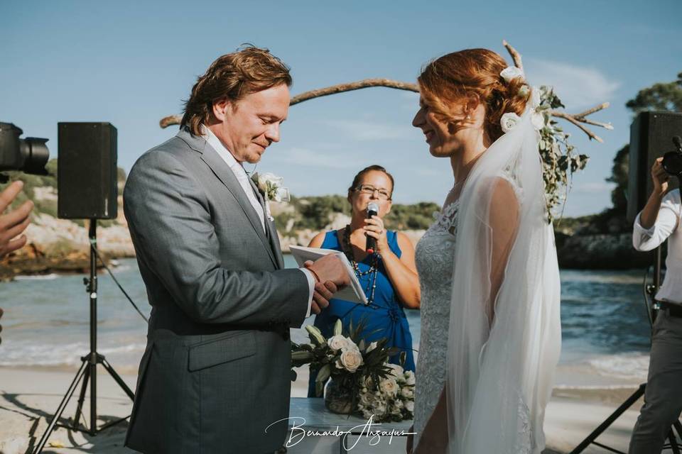 Beach wedding