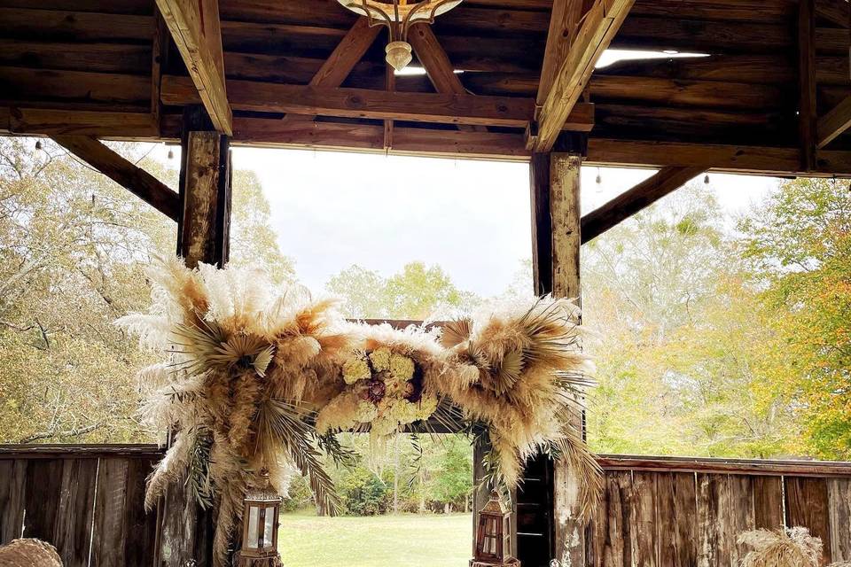 Green Bell Bed + Barn