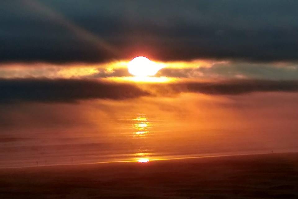 Sunset at Agate Beach