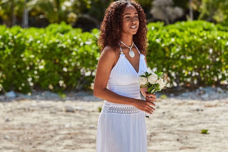 Such a gorgeous bride!