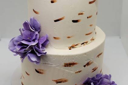 Rustic and elegant cake