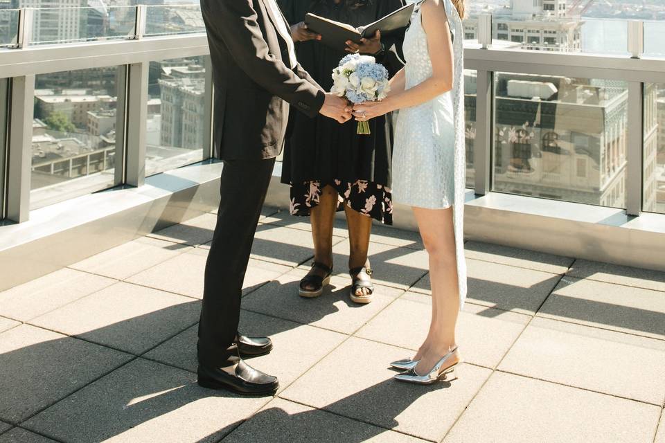 Seattle Courthouse Elopement