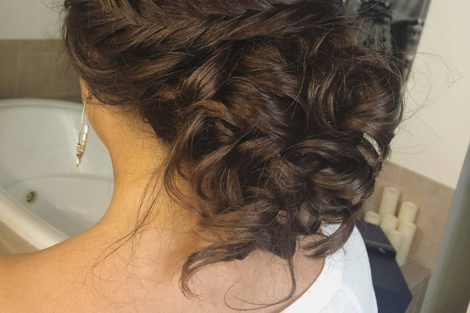 Bridal hair