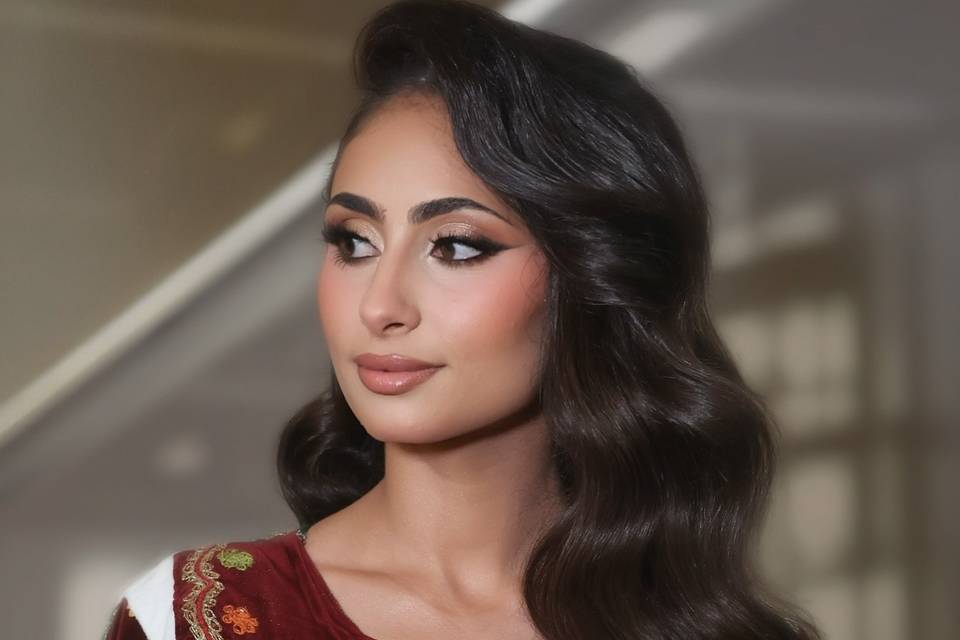 Hair and makeup