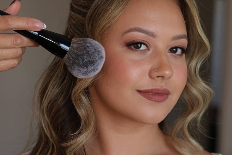 Hair and makeup