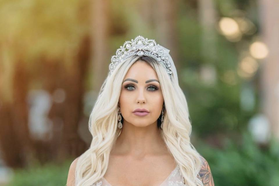 Bridal hair