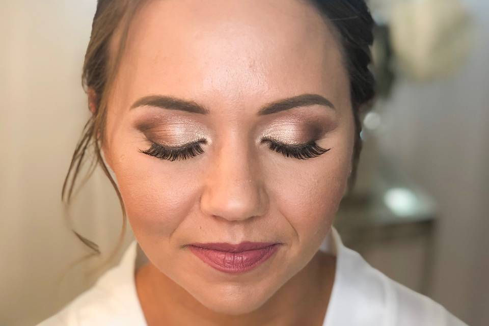 Bridal makeup