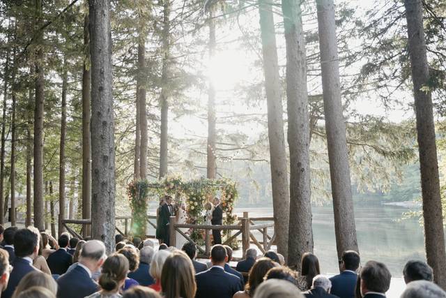 Lake wedding