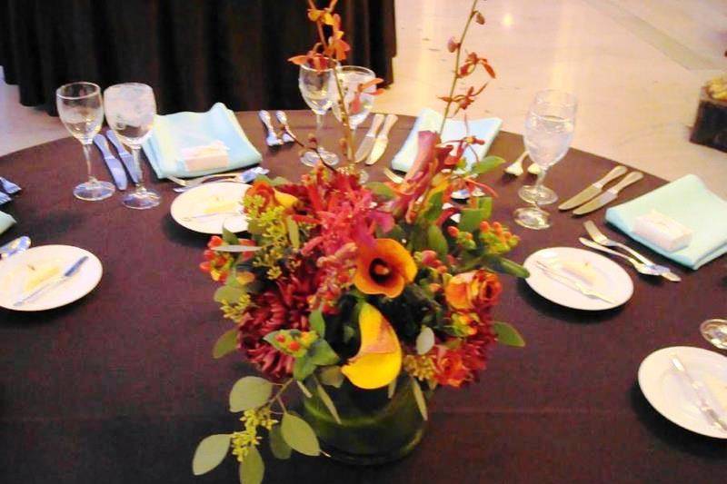 Low Fall Colors Centerpiece