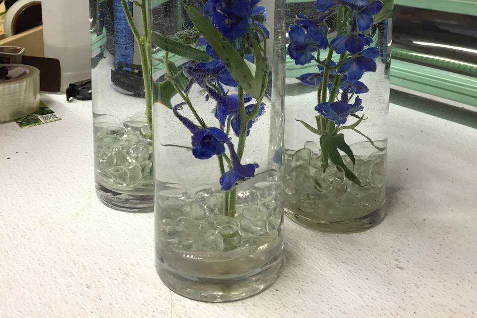 Blues Variegated Cylinders