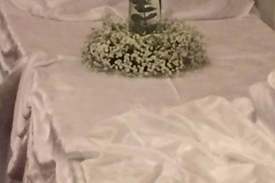 Low Sweet Table Arrangements