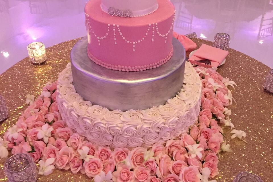 Pink Love Cake