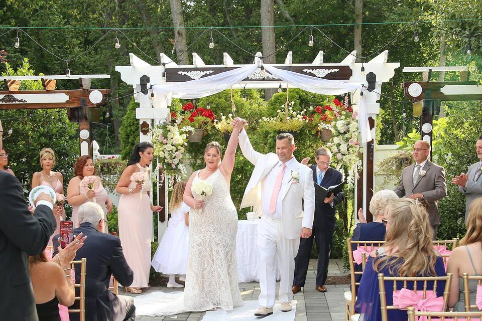 Ceremony outdoors