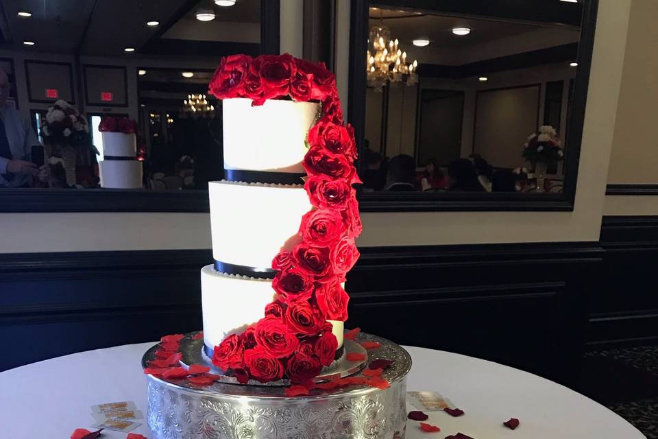 Cake w/Accent Lighting