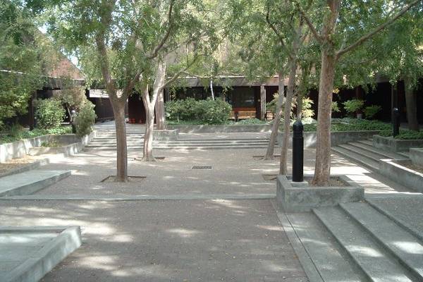 Veterans Memorial Center Courtyard