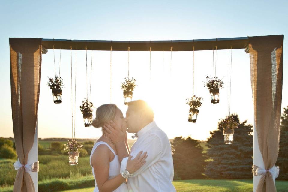 Creative couple portrait