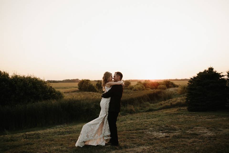 Creative couple portrait