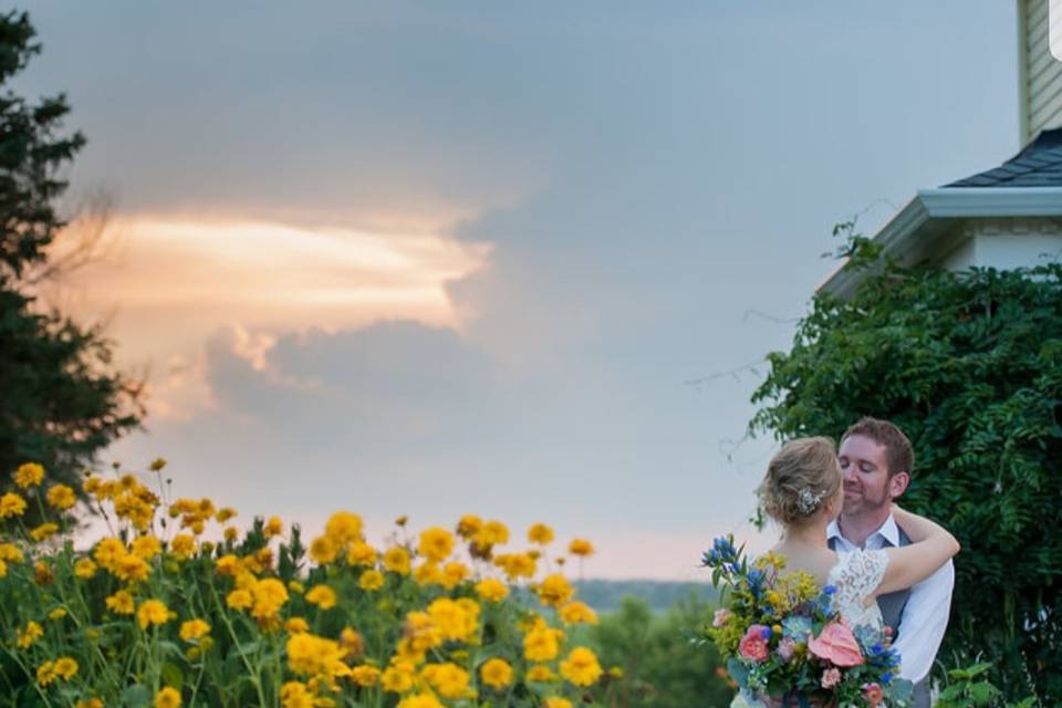 Creative couple portrait