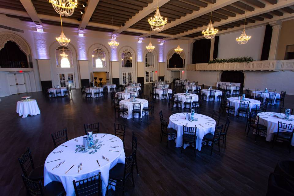 Ballroom layout