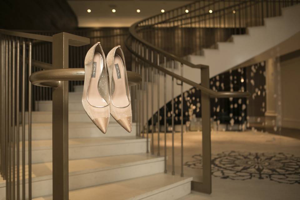 Stylish shoes & stairs