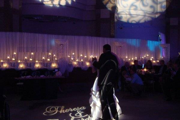 Couple dancing