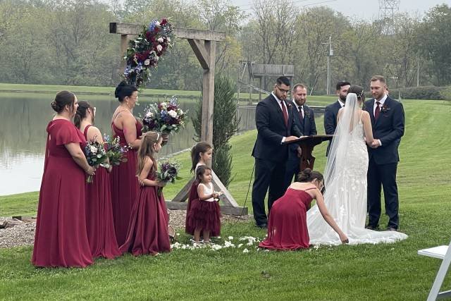 Wedding couple
