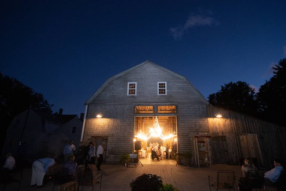 Barn at Night