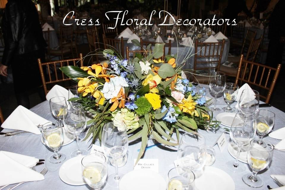 Cress Floral Centerpiece