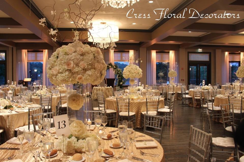 Cress Floral Centerpiece