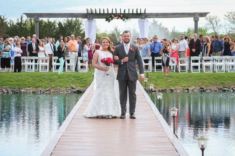 Mr. and Mrs...at Old House Vineyards