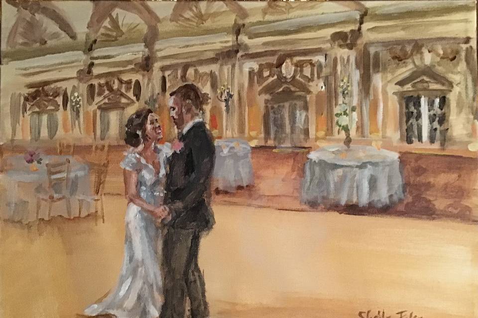 First Dance at Fairmont Copley