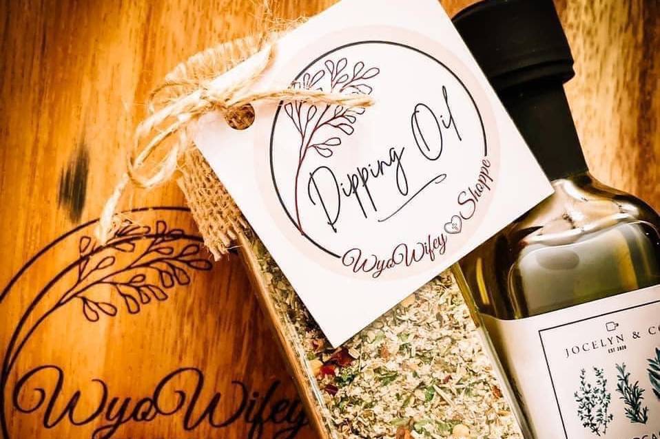 Favor Idea- Dipping Oil Set