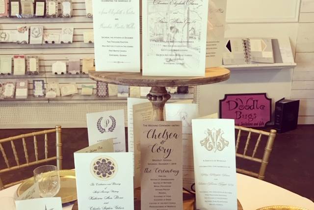 Wedding programs
