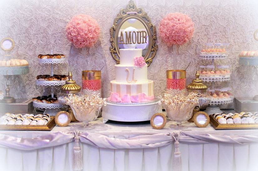 Amour Candy & Dessert Wedding Buffet