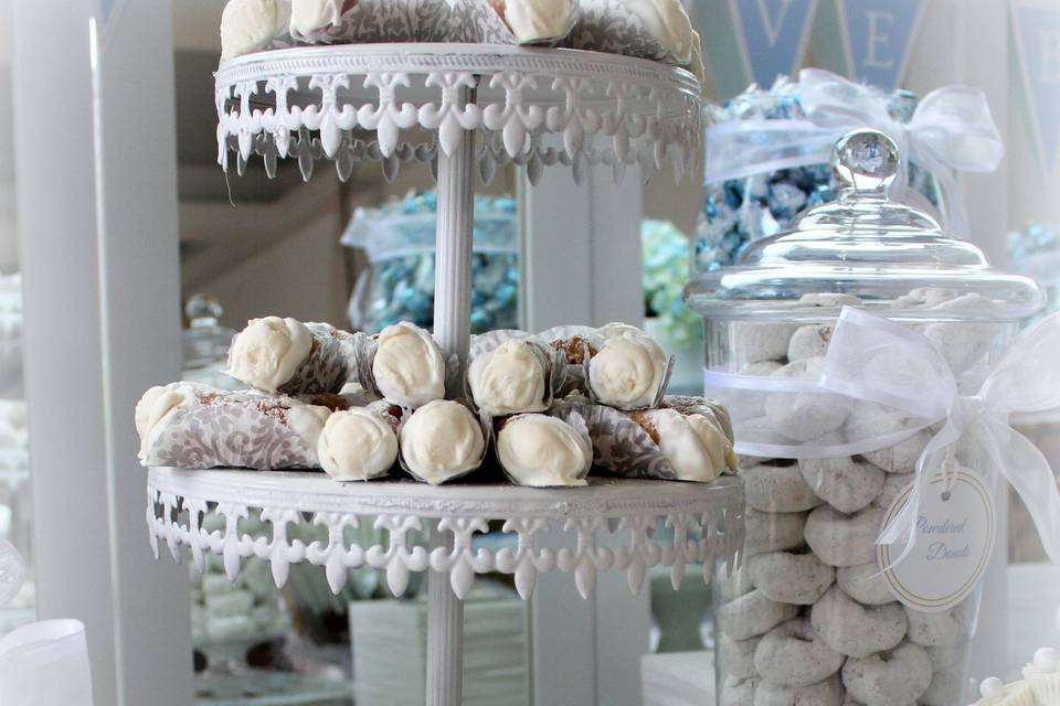 Cape Cod Wedding Candy & Dessert Buffet