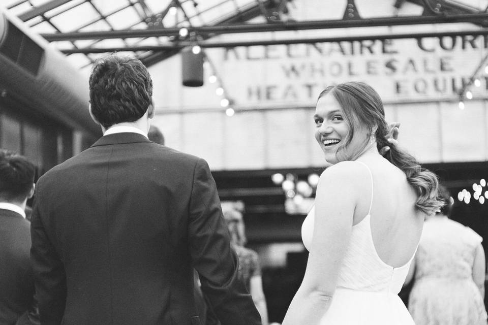 Bride Looking at Camera