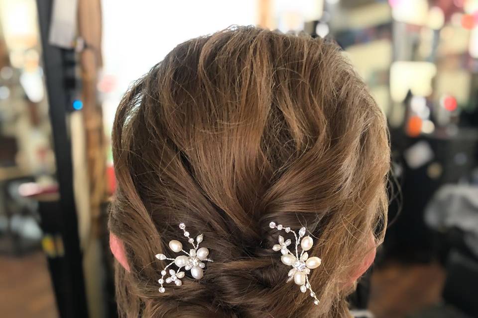 Elegant updo