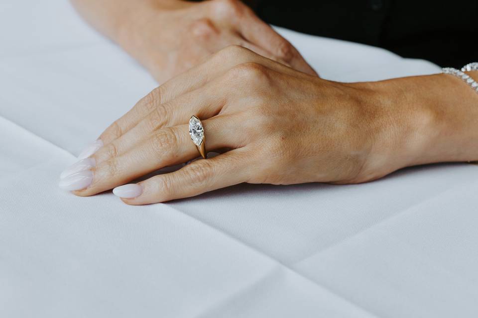 Marquise bezel