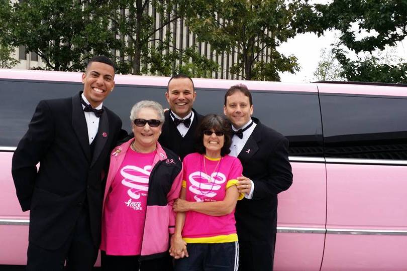 Walk for a Cure! Pink Escalade