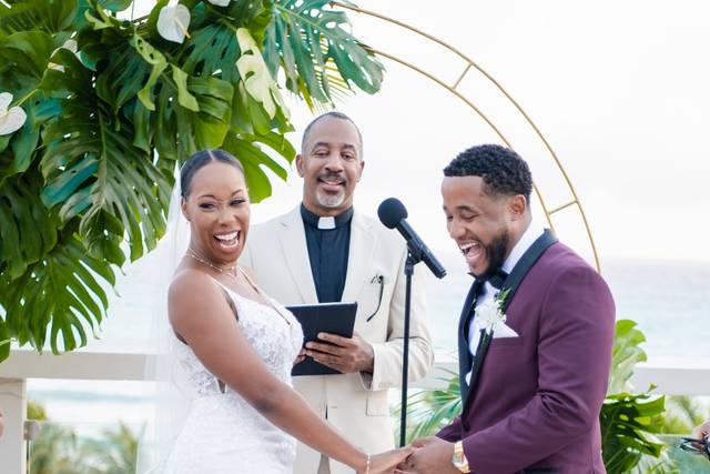 During the vows