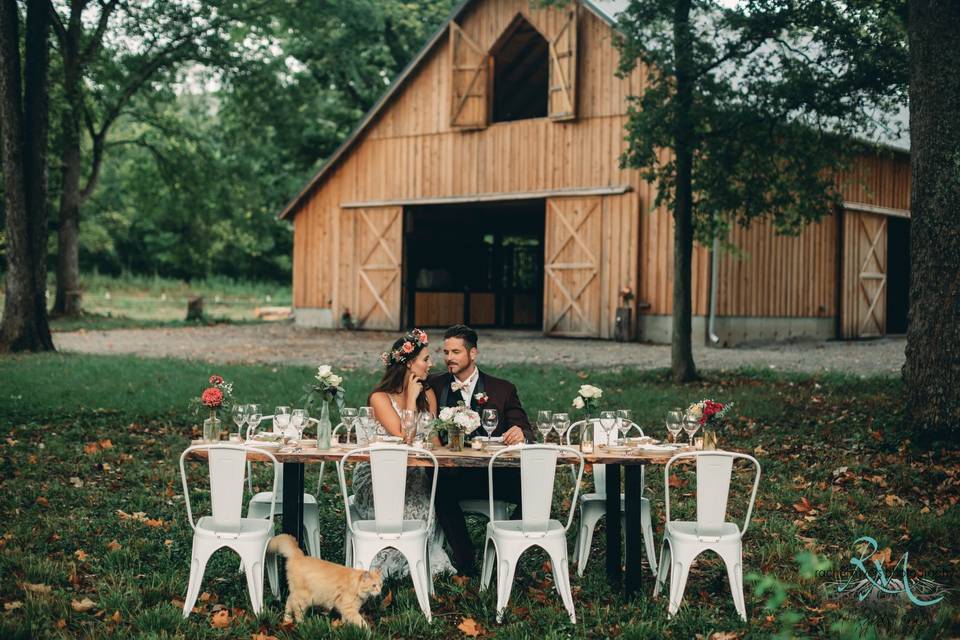 Barn backdrop